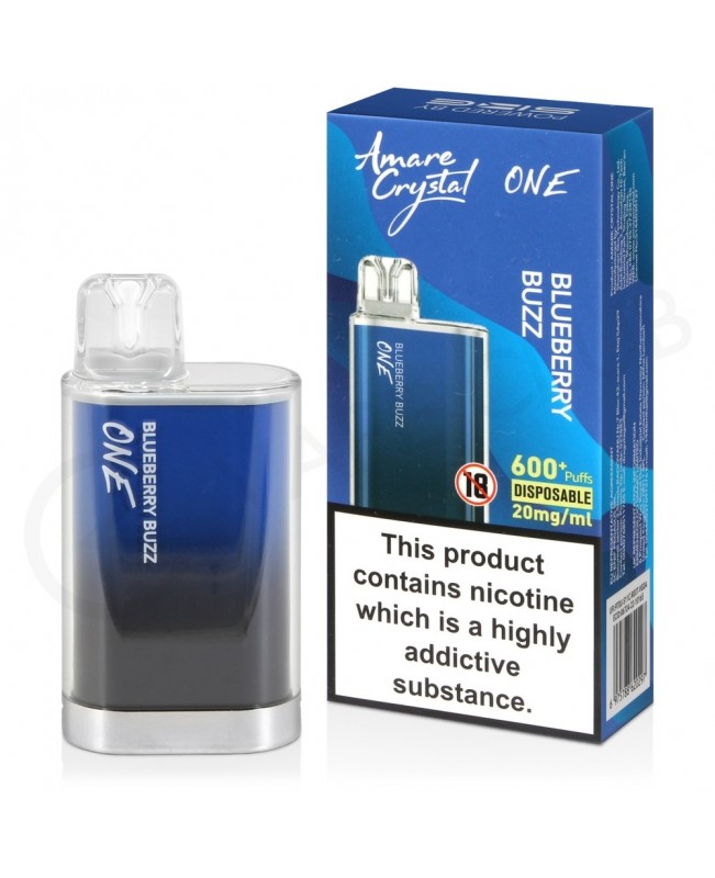 Blueberry Buzz Amare Crystal One Disposable Vape