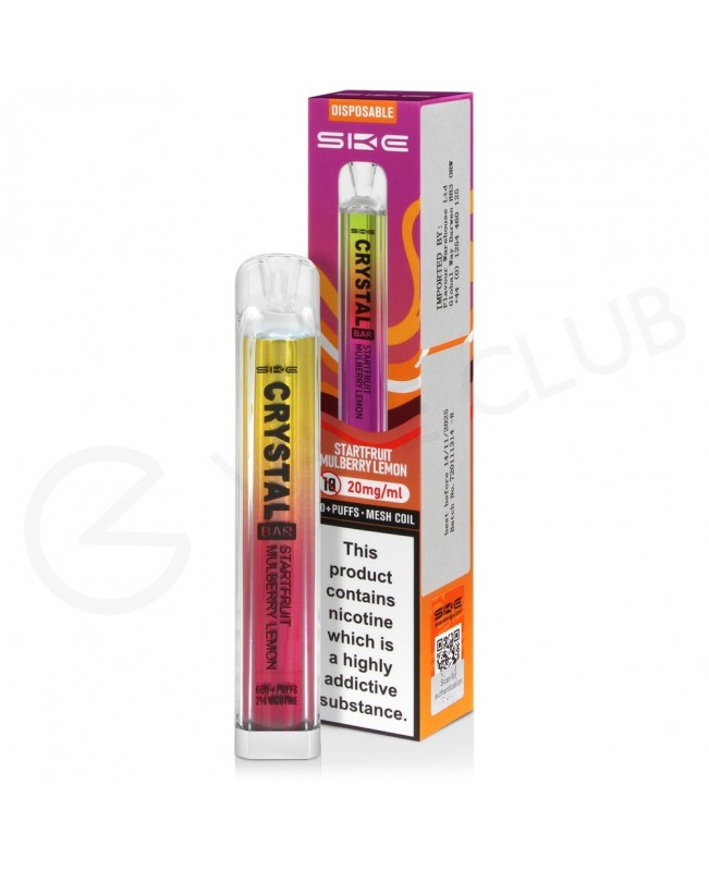 Starfruit Mulberry Lemon Crystal Bar Disposable Vape