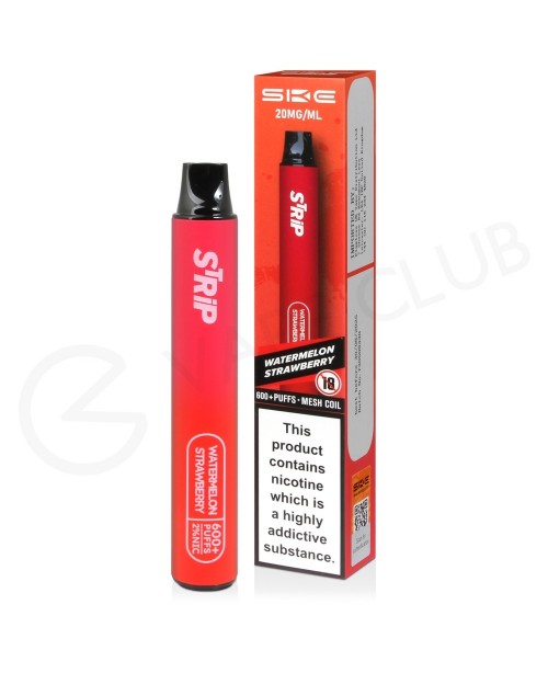 Watermelon Strawberry Strip Bar Disposable Vape