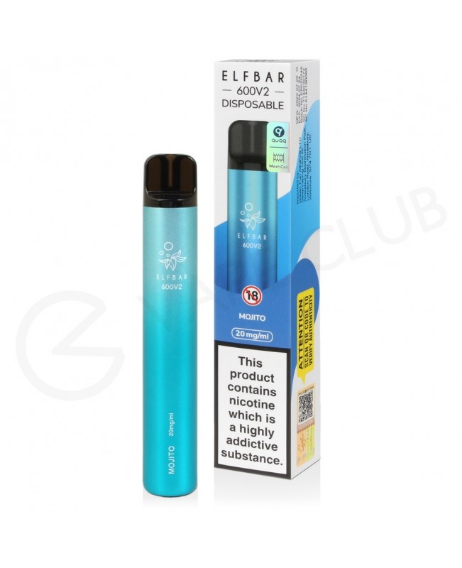 Mojito Elf Bar 600 V2 Disposable Vape