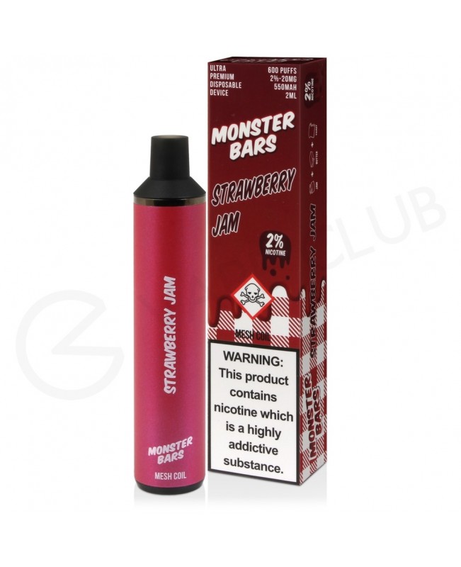 Strawberry Jam Monster Bar Disposable Vape