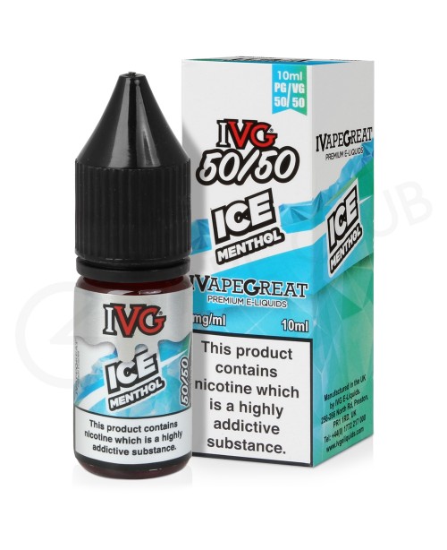 Ice Menthol E-Liquid by IVG 50/50