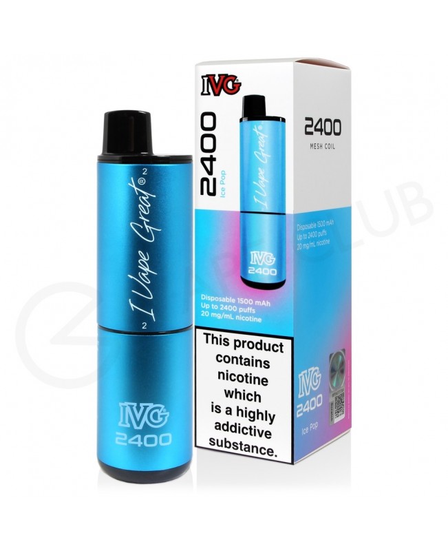 Ice Pop IVG 2400 Disposable Vape