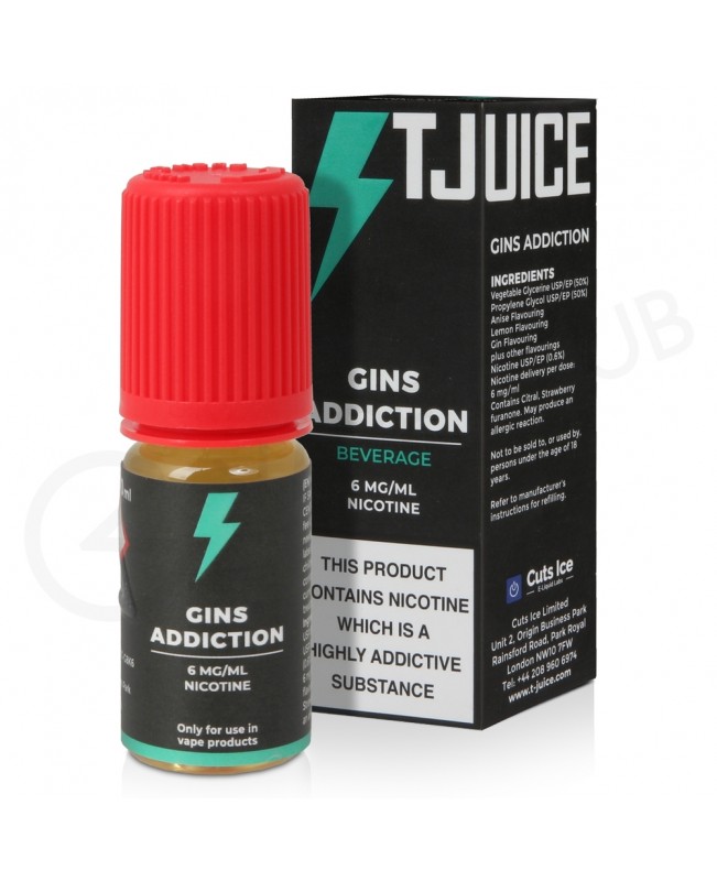 Gins Addiction E-Liquid by TJuice