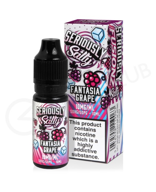 Fantasia Grape Nic Salt E-Liquid by Seriously Fusi...