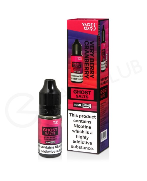 Very Berry Cranberry Nic Salt E-Liquid by Ghost Sa...