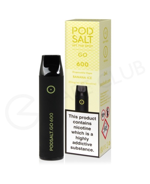 Banana Ice Pod Salt Go Disposable Vape