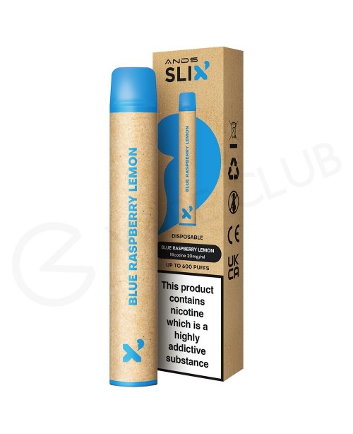 Blue Raspberry Lemon Slix Disposable Vape