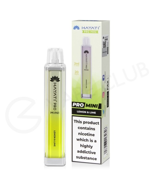 Lemon & Lime Hayati Pro Mini 600 Disposable Va...