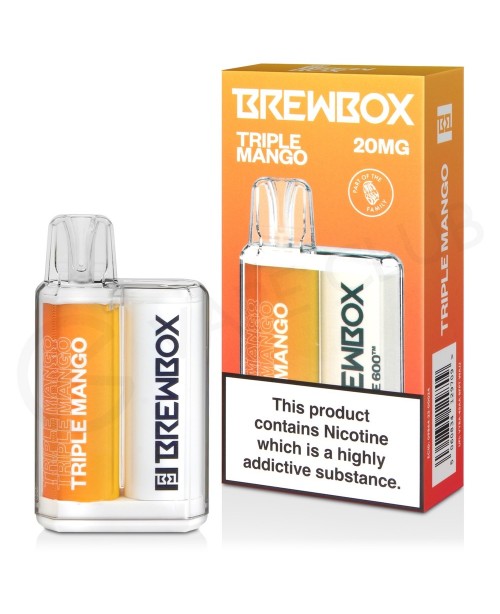 Triple Mango Brew Box Disposable Vape