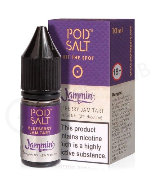 Blueberry Jam Tart Nic Salt E-Liquid by Pod Salt &...