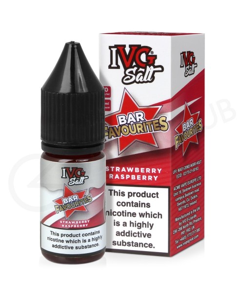 Strawberry Raspberry Nic Salt E-Liquid by IVG Bar ...