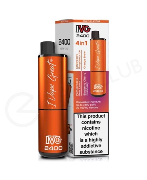 Juicy Edition IVG 2400 Disposable Vape