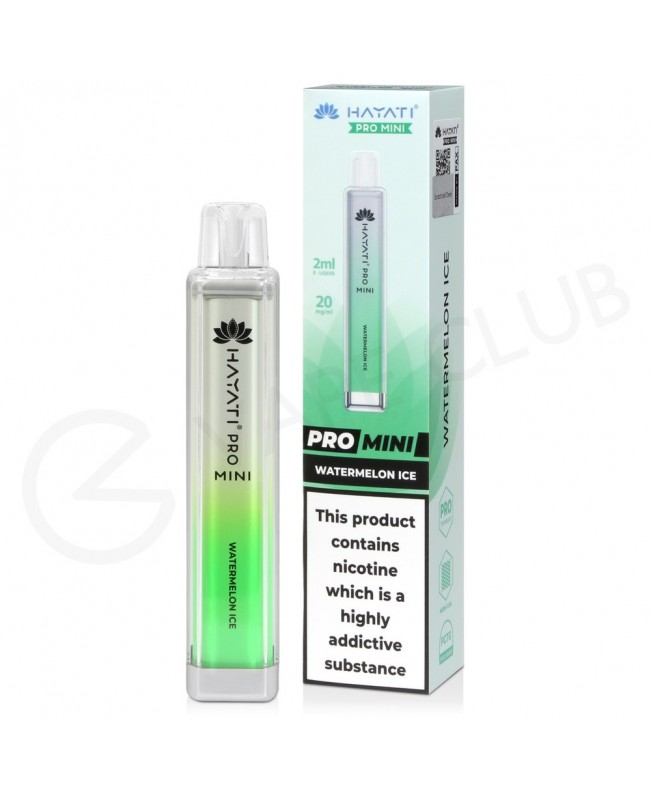 Watermelon Ice Hayati Pro Mini 600 Disposable Vape