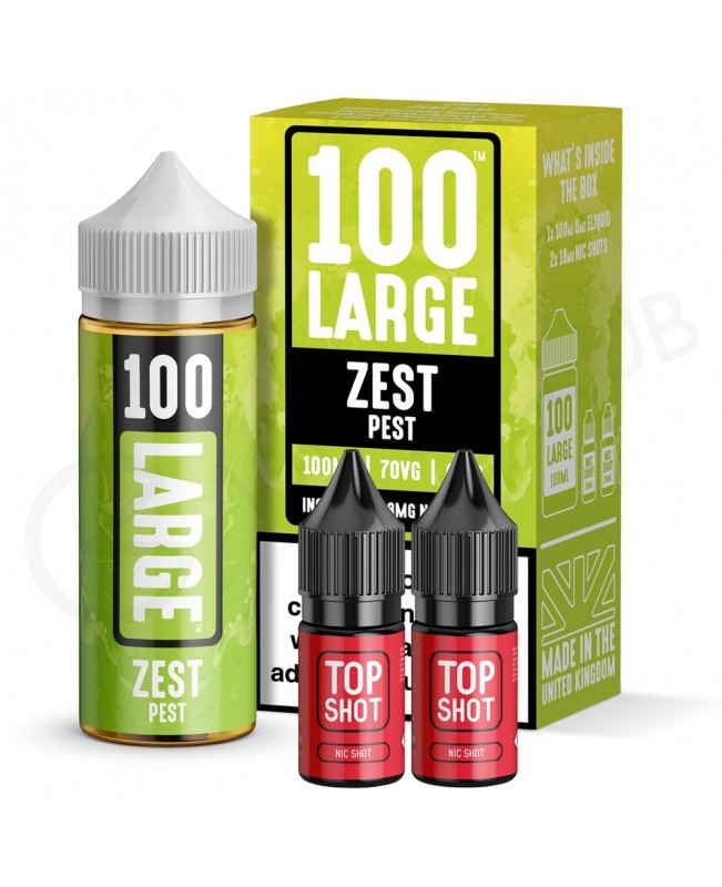 Zest Pest Shortfill E-Liquid by 100 Large 100ml