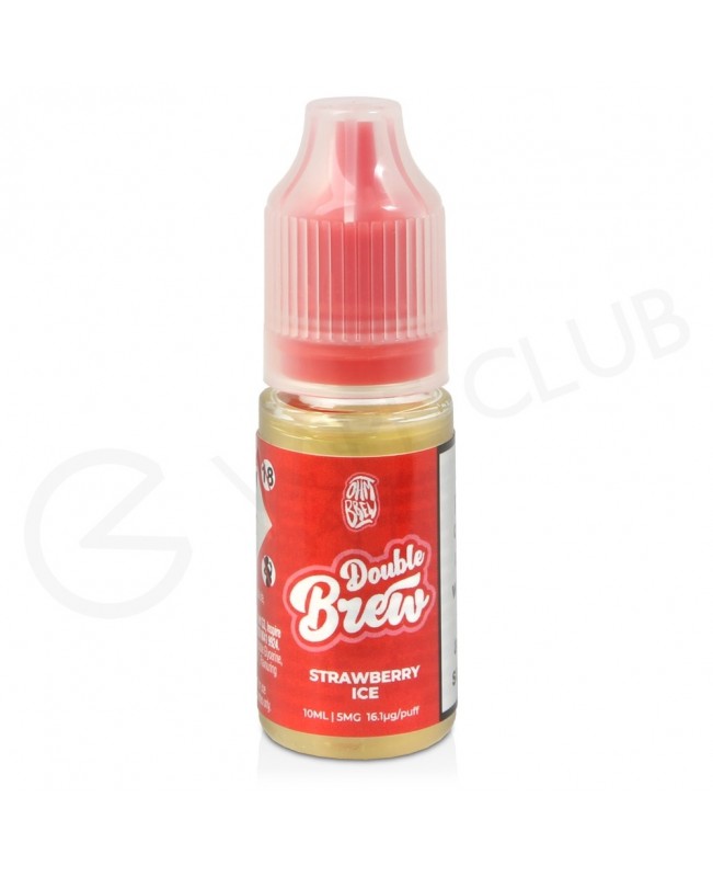 Strawberry Ice Nic Salt E-Liquid by Double Brew