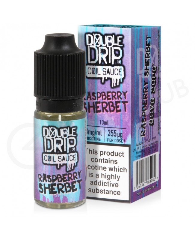 Raspberry Sherbet E-Liquid by Double Drip