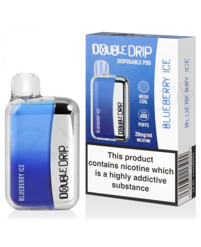 Blueberry Ice Double Drip Disposable Vape