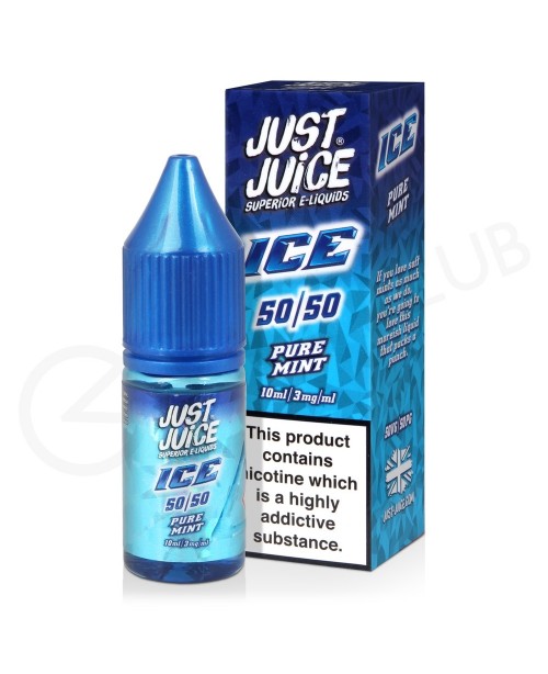 Pure Mint E-Liquid by Just Juice Ice 50/50