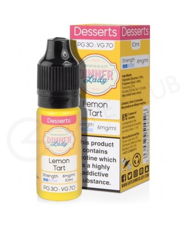 Lemon Tart E-Liquid by Dinner Lady