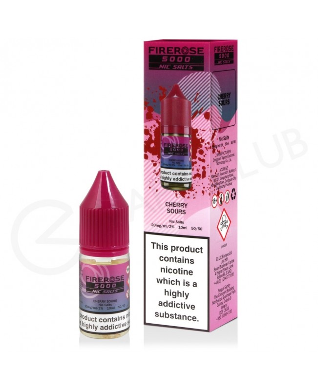 Cherry Sours Nic Salt E-Liquid by Elux Firerose