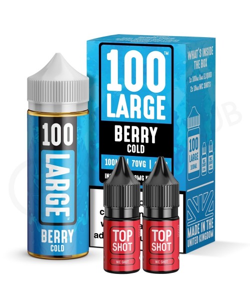 Berry Cold Shortfill E-Liquid by 100 Large 100ml