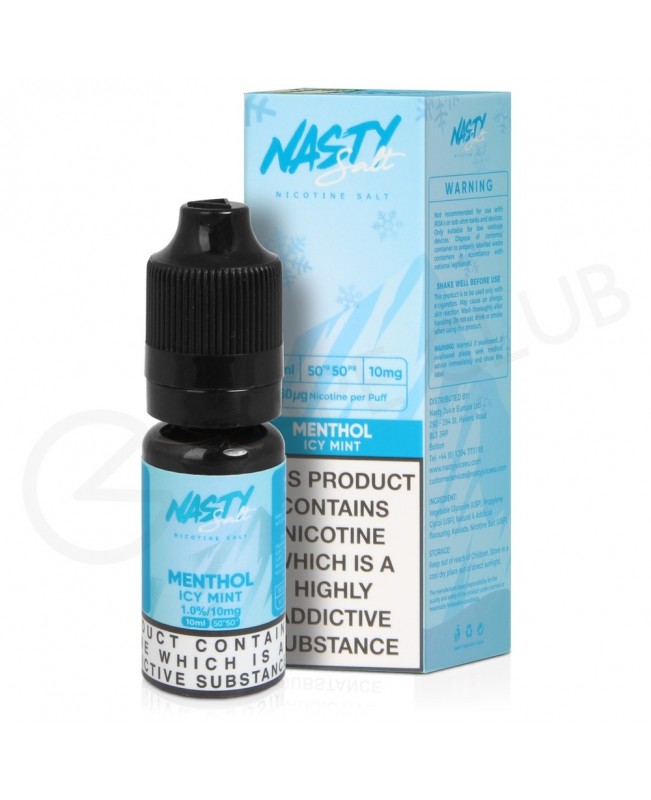 Menthol E-Liquid by Nasty Salts