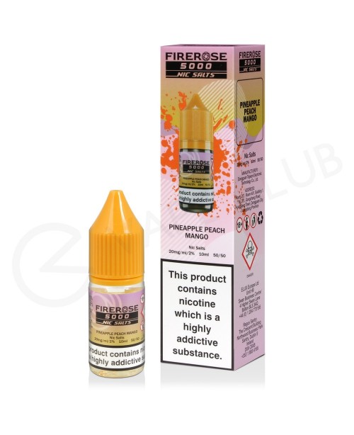 Pineapple Peach Mango Nic Salt E-Liquid by Elux Fi...