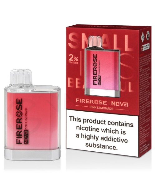 Pink Lemonade Elux Firerose Nova 600 Disposable Va...