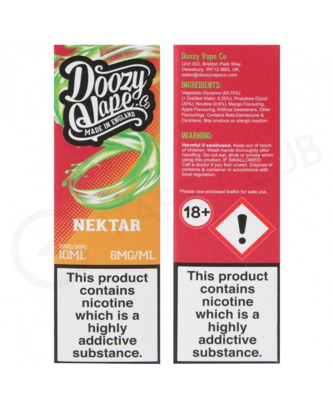 Nectar E-Liquid by Doozy Vape Co.