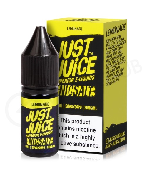 Lemonade Nic Salt E-liquid by Just Juice