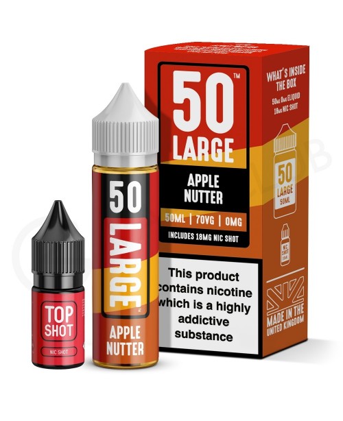 Apple Nutter Shortfill E-Liquid by 50 Large 50ml