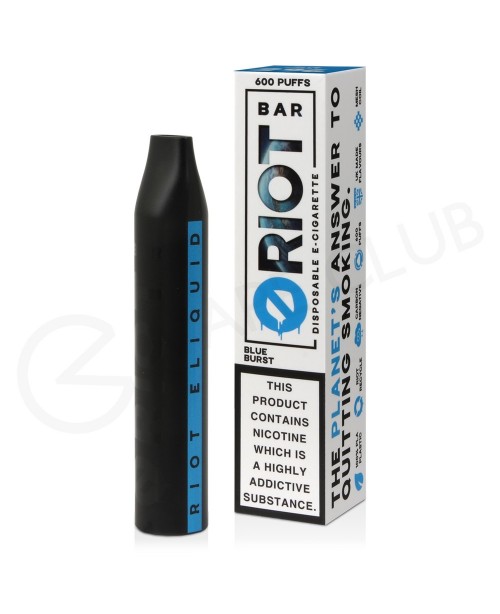 Blue Burst Riot Bar Disposable Vape