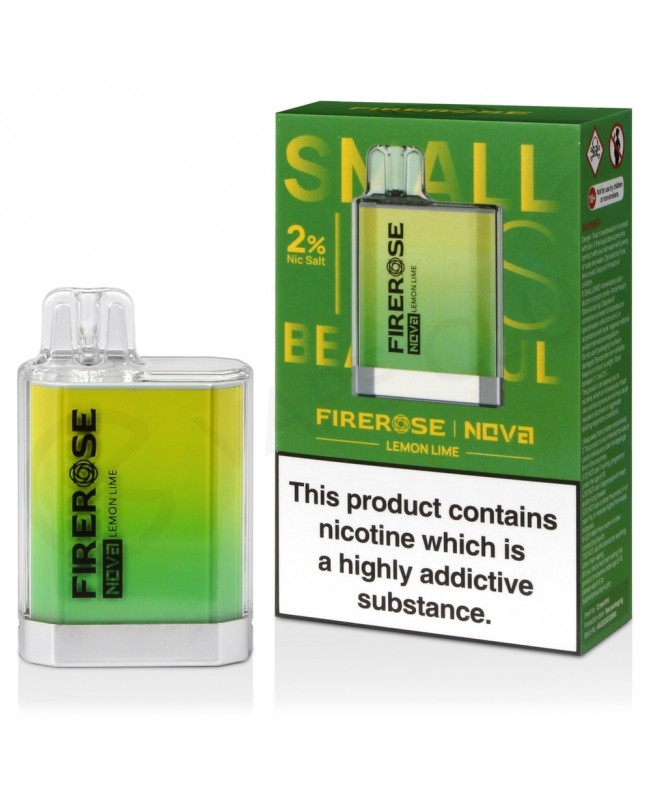 Lemon Lime Elux Firerose Nova 600 Disposable Vape