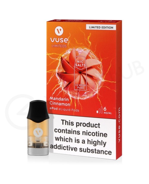 Mandarin Cinnamon Nic Salt ePod Prefilled Pod by V...