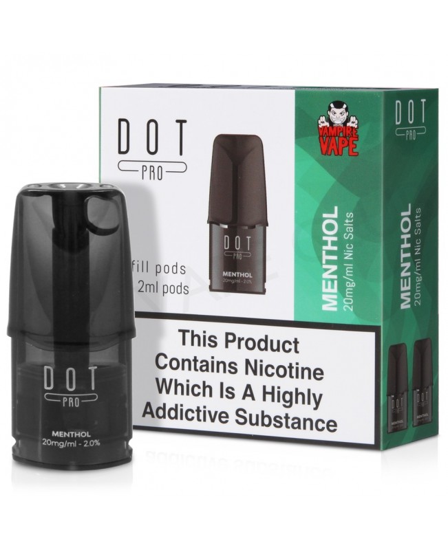 Menthol Dot Pro Prefilled Pod by Vampire Vape