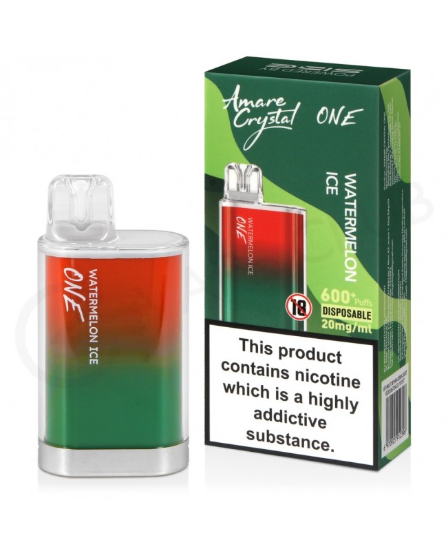 Watermelon Ice Amare Crystal One Disposable Vape