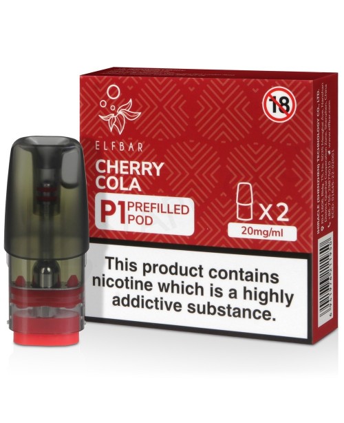 Cherry Cola Elf Bar Mate P1 Prefilled Pod