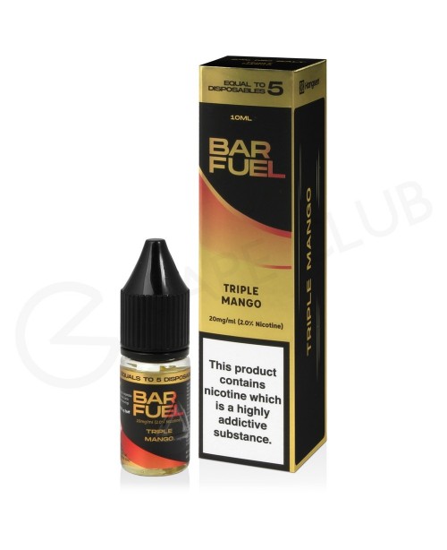 Triple Mango Nic Salt E-Liquid by Bar Fuel