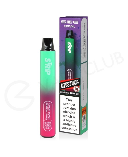 Lemon Peach Passion Fruit Strip Bar Disposable Vap...