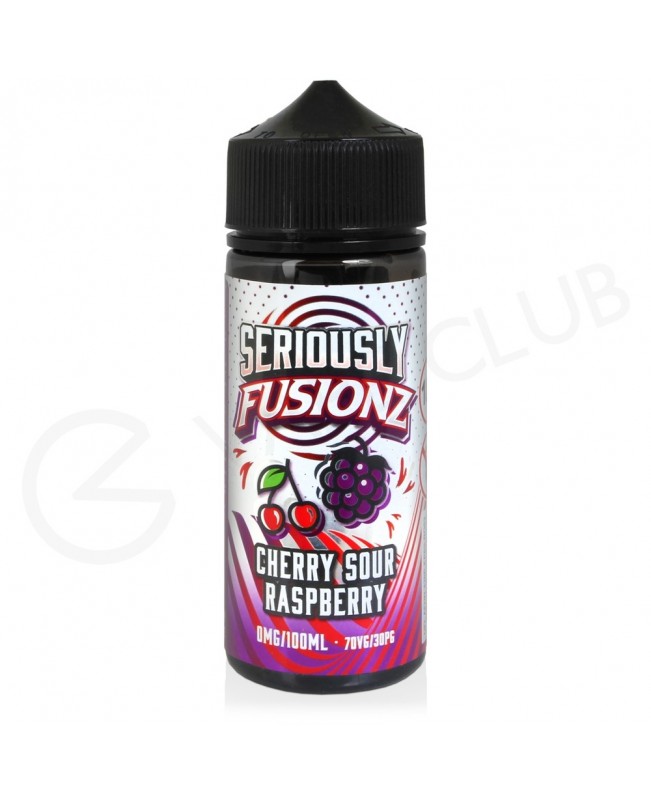 Cherry Sour Raspberry Shortfill E-Liquid by Seriously Fusionz 100ml