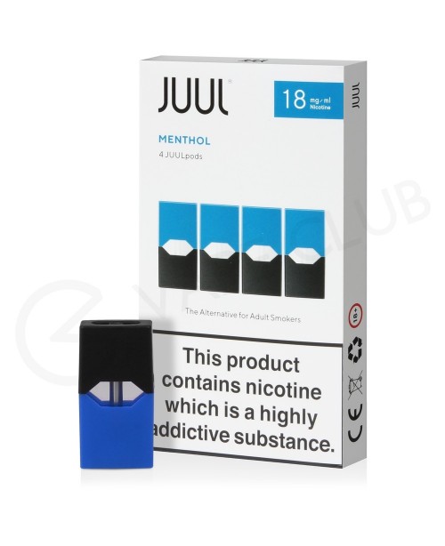 JUUL Menthol Nic Salt E-Liquid Pod