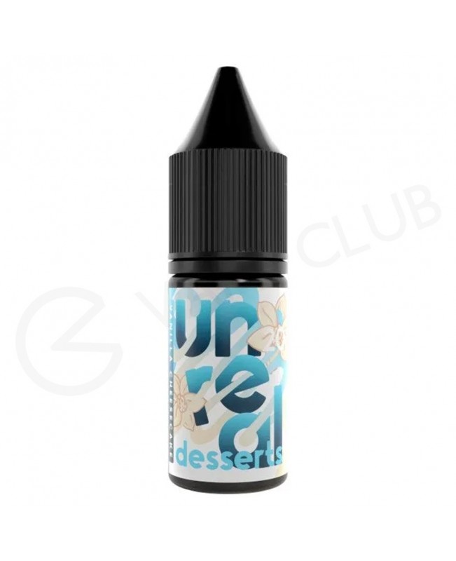 Vanilla Cheesecake Nic Salt E-Liquid by Unreal Desserts