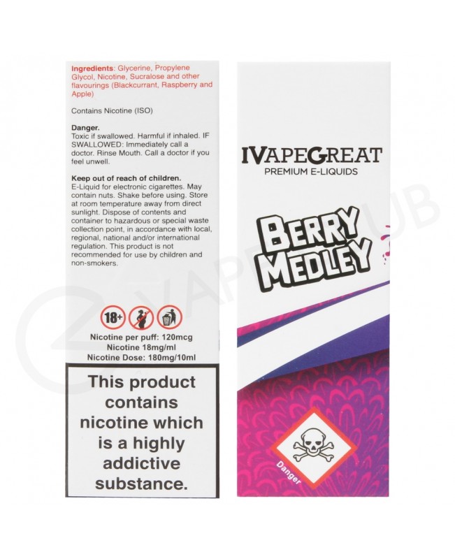 Berry Medley E-Liquid by IVG 50/50