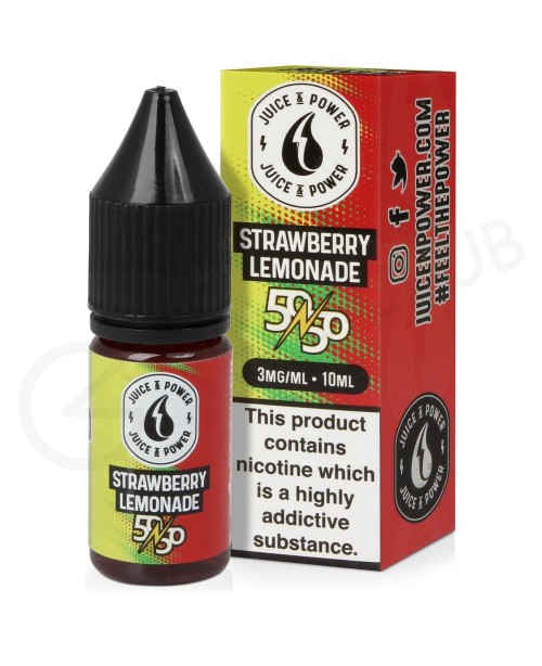 Strawberry Lemonade E-Liquid by Juice N Power 50/5...