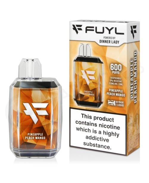 Pineapple Peach Mango Fuyl by Dinner Lady Disposab...