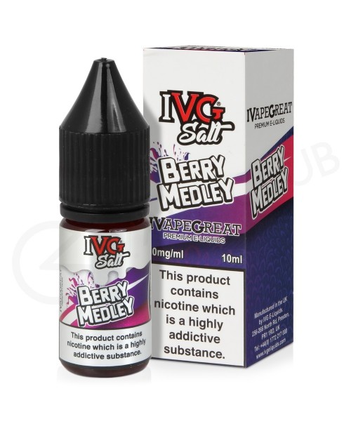 Berry Medley Nic Salt E-Liquid by IVG