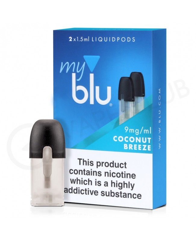 Coconut Breeze E-Liquid Pod by Blu