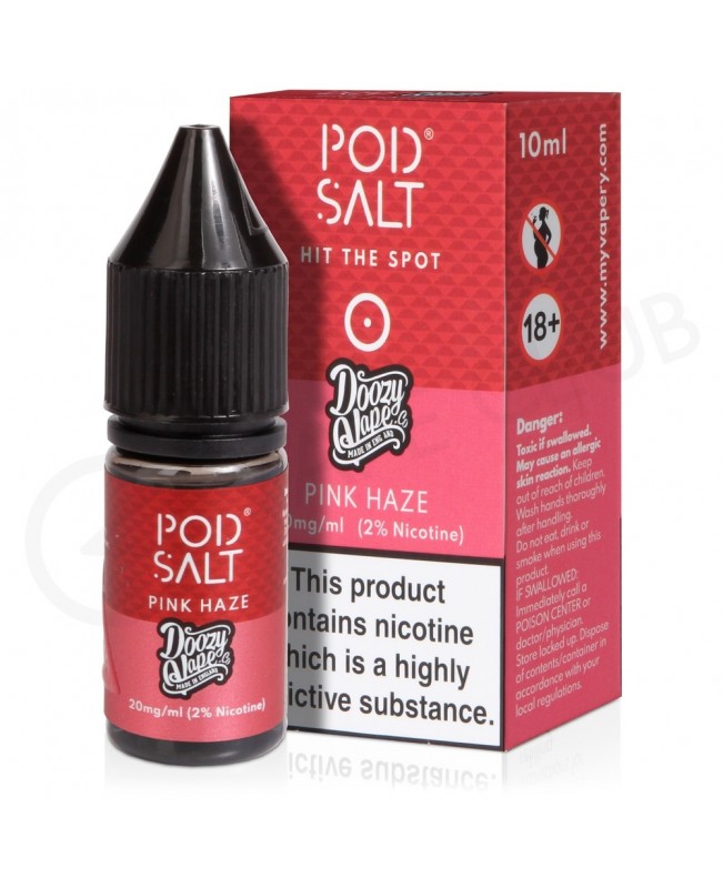 Pink Haze Nic Salt E-Liquid by Pod Salt & Doozy Vape