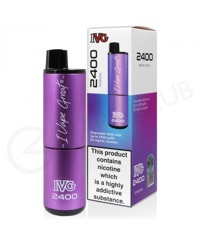 Berry Fizz IVG 2400 Disposable Vape